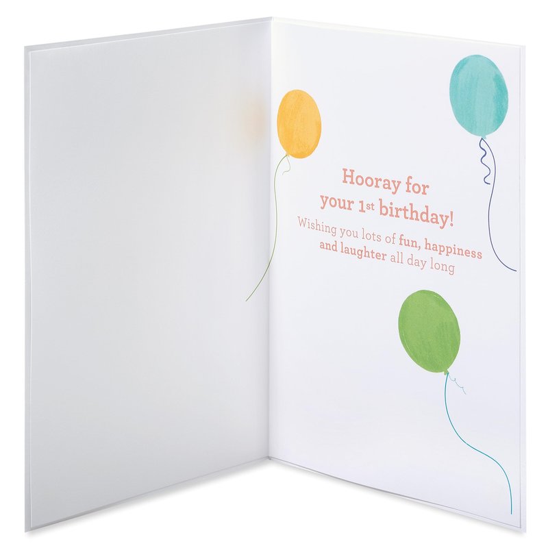 Papyrus 1st Birthday Card (Lots Of Fun)