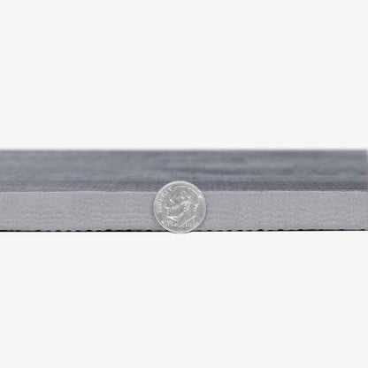 IncStores Premium Soft Wood Print Foam Flooring Tiles | Interlocking Foam Tiles for Home, Gym, Training and Yoga | 5/8" - Grey, 144 Square Feet