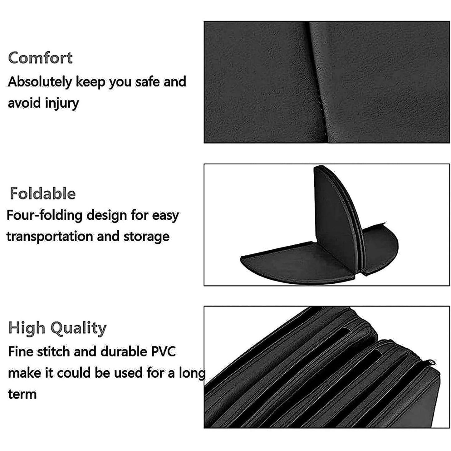 Pole Crash Mat for Dance Safety, Yoga & Gymnastics – Round Fitness Cushion for Home & Studio, Ideal for Pole Dance Training & Exercise, Durable & Non-Slip