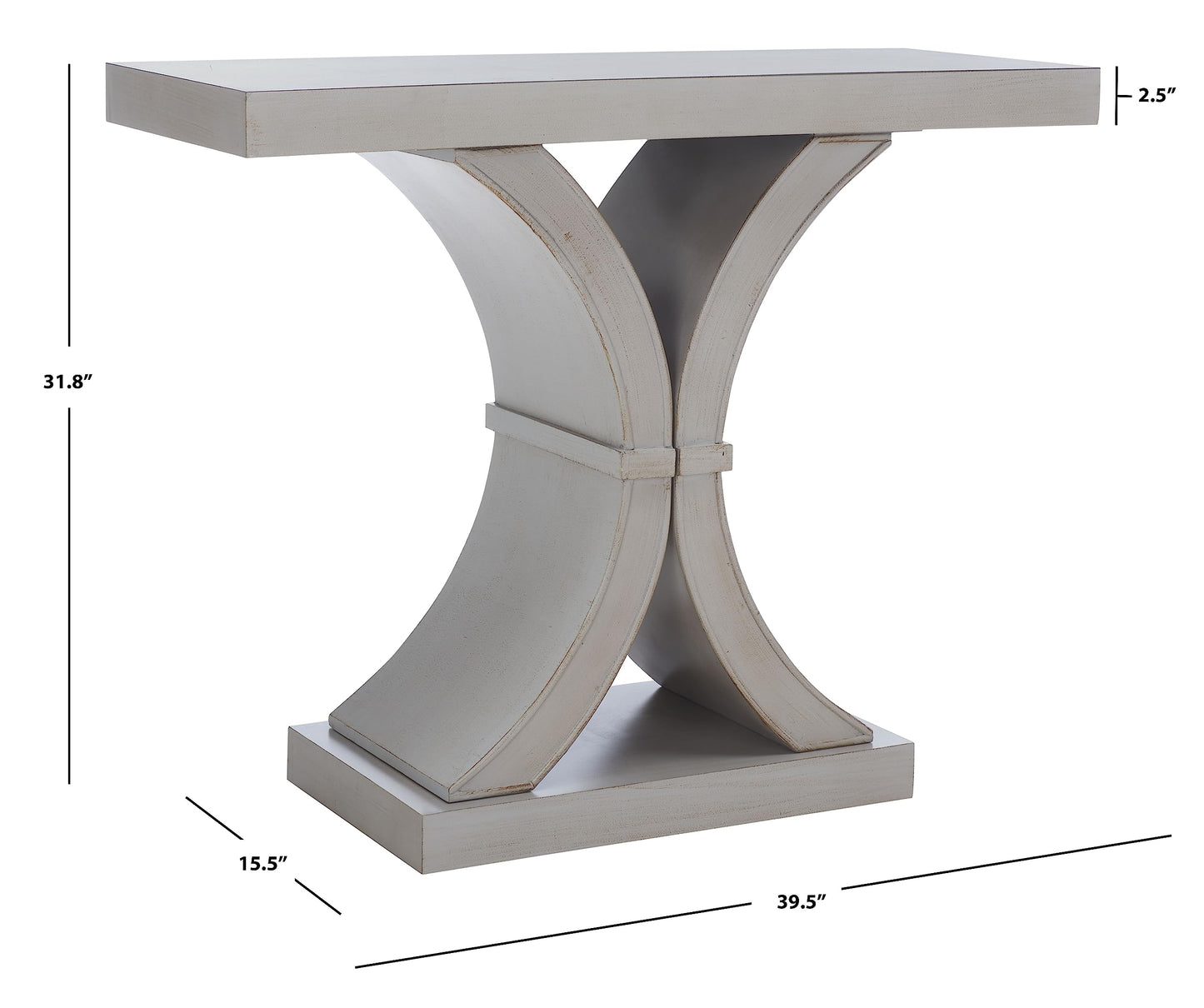 Safavieh Home Collection AMH1509 Console, Grey