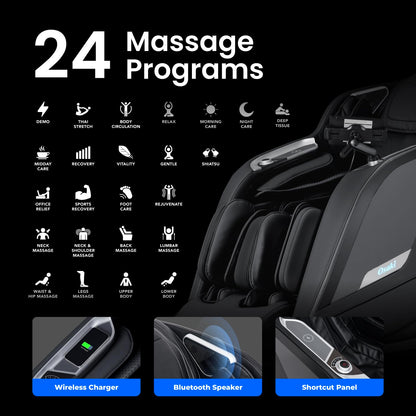 Osaki Vibe 4D l 4D Massage Mechanism l Automatic Body Scan l Deep Calf-Kneading l Space-Saving Technology l 3-Stage Zero Gravity l 32-Cell Full Body Air Massage