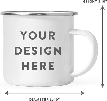Andaz Press 11oz. Stainless Steel Hot Chocolate Campfire Coffee Mug, Rise And Shine Mother Cluckers, 1-Pack, Chicken