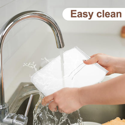 COMNICO 3 Pack 3 Nut Milk Bag, reusable Nylon Cheesecloth Fine Mesh Cheese Bags Food Strainer for Almond Soy Yogurt