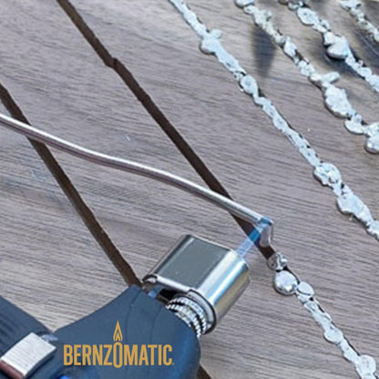 Bernz-O-Matic ST2200T Micro Flame Butane Torch Kit, Small, Black