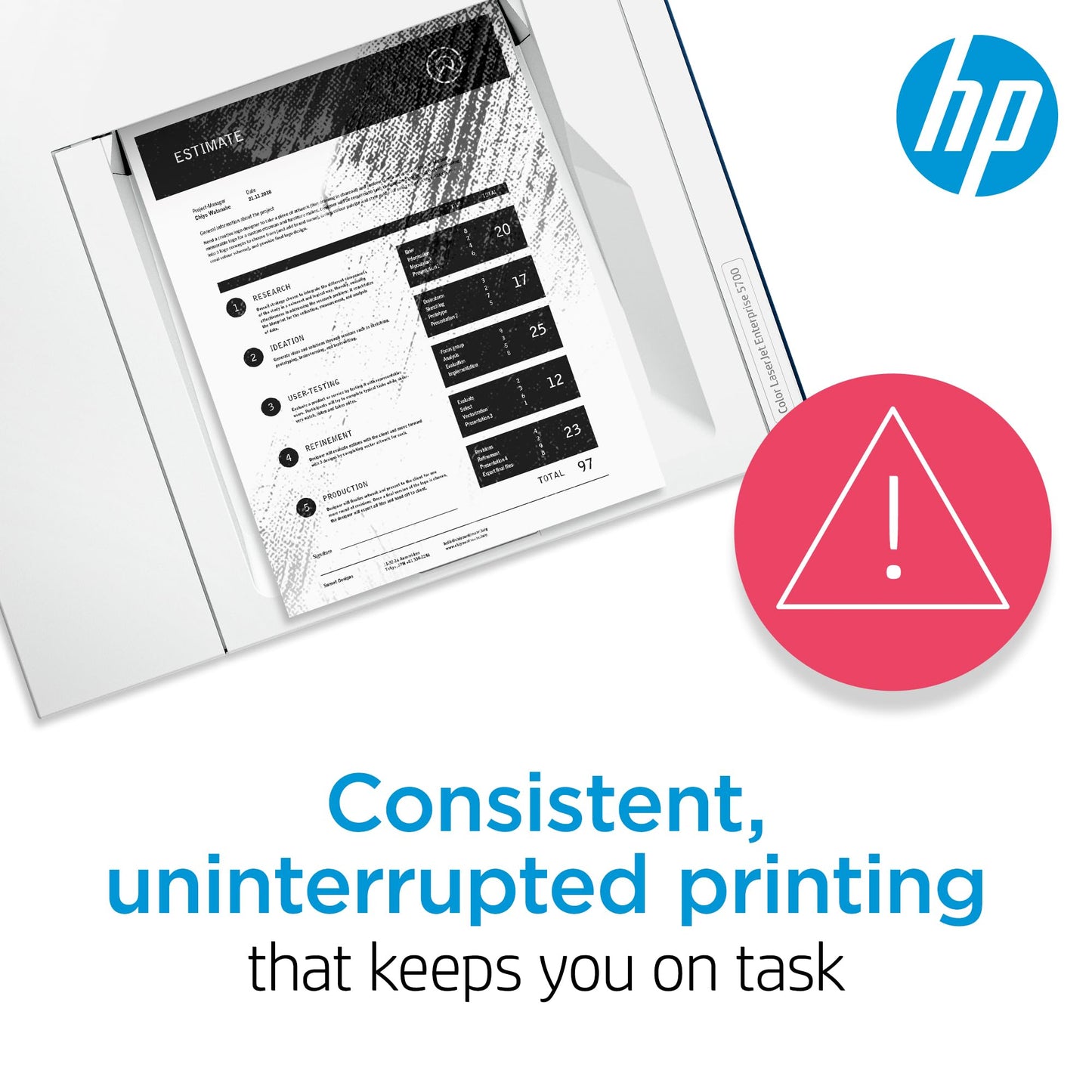 HP 414A Yellow Toner Cartridge | Works with HP Color LaserJet Enterprise M455dn, MFP M480f; HP Color LaserJet Pro M454 Series, MFP M479 Series | W2022A