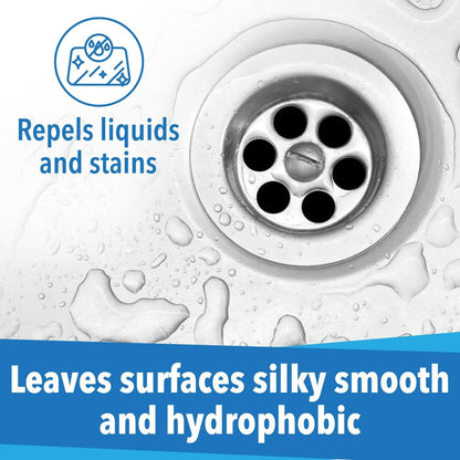 Surface Lock Home Ceramic Coating for Stainless Steel - Prevents Fingerprints on Appliances, Countertops and Any Hard Surface In Your Life - Made in the USA Spray - 8 fl oz - Proof It Works to Seal