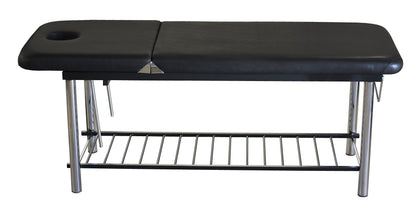 SKINACT Metal Frame Edition of Smart Massage/Facial Bed & Table +600lbs Black (Heavy Duty)