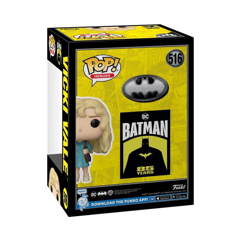 Funko Pop Movies: Batman's 85th Anniversary - Vicki Vale - Collectable Vinyl Figure - Gift Idea - Official Merchandise - Toys for Kids & Adults - Superheroes Fans - Model Figure for Collectors