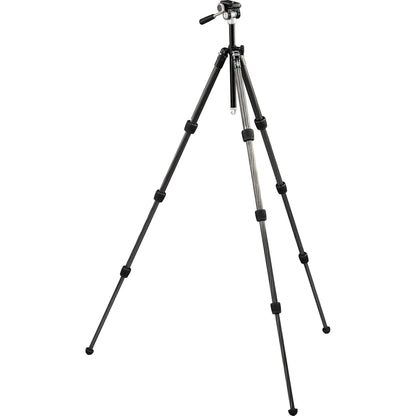 Vortex Optics Summit Carbon II Tripod Kit - Light Weight Design, Carbon Fiber Tripod, 2-Way Pan Head, 22 lb Max Load, Rubber Feet - Unlimited, Unconditional Warranty