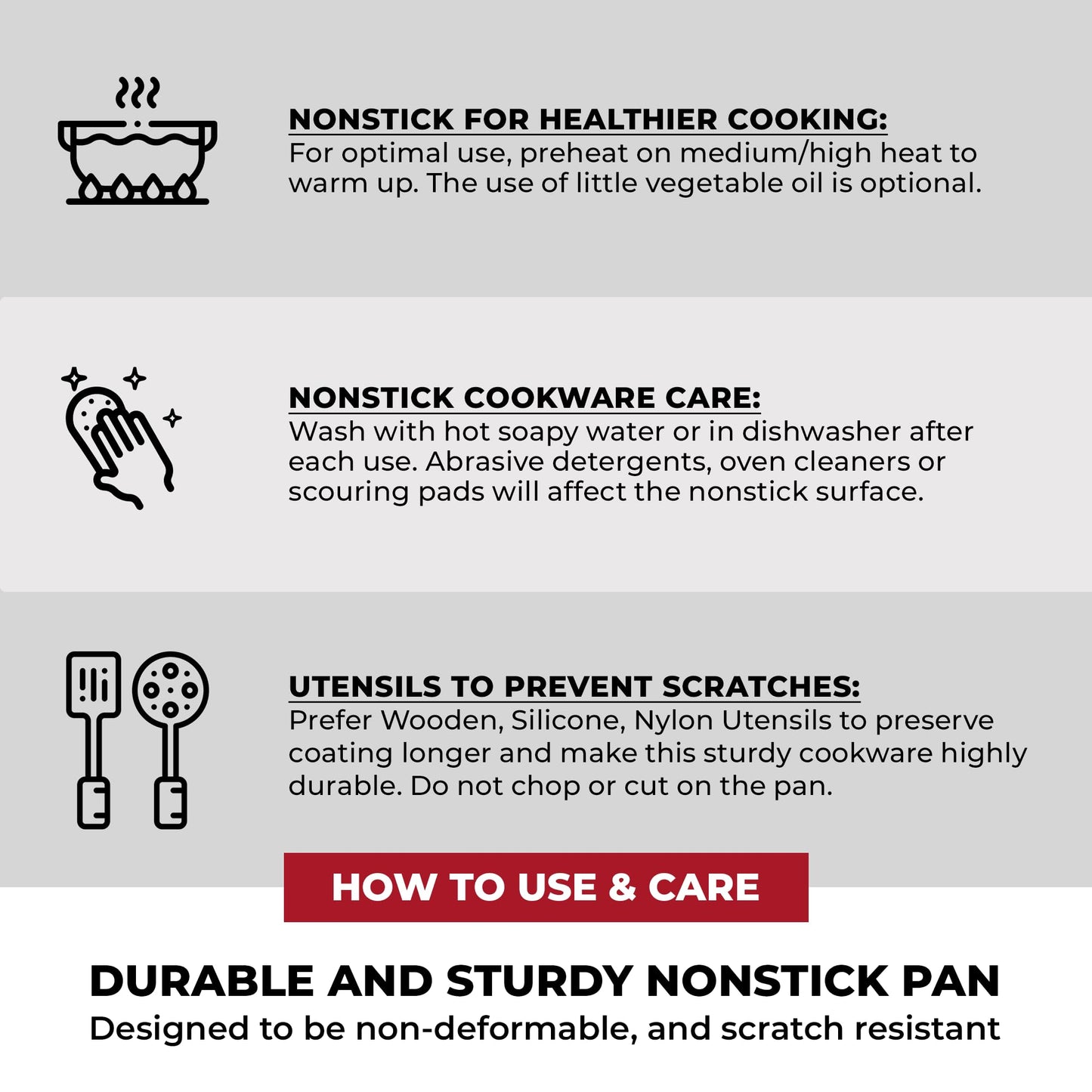 BRA COOKWARE Premiere Dual Skillet | 8 inches Double Frying Pan for Frittatas & Spanish Omelets | PFOA Free Triple Nonstick Coating | Full Induction Reversible Pan | Cast Aluminum Flip Skillet