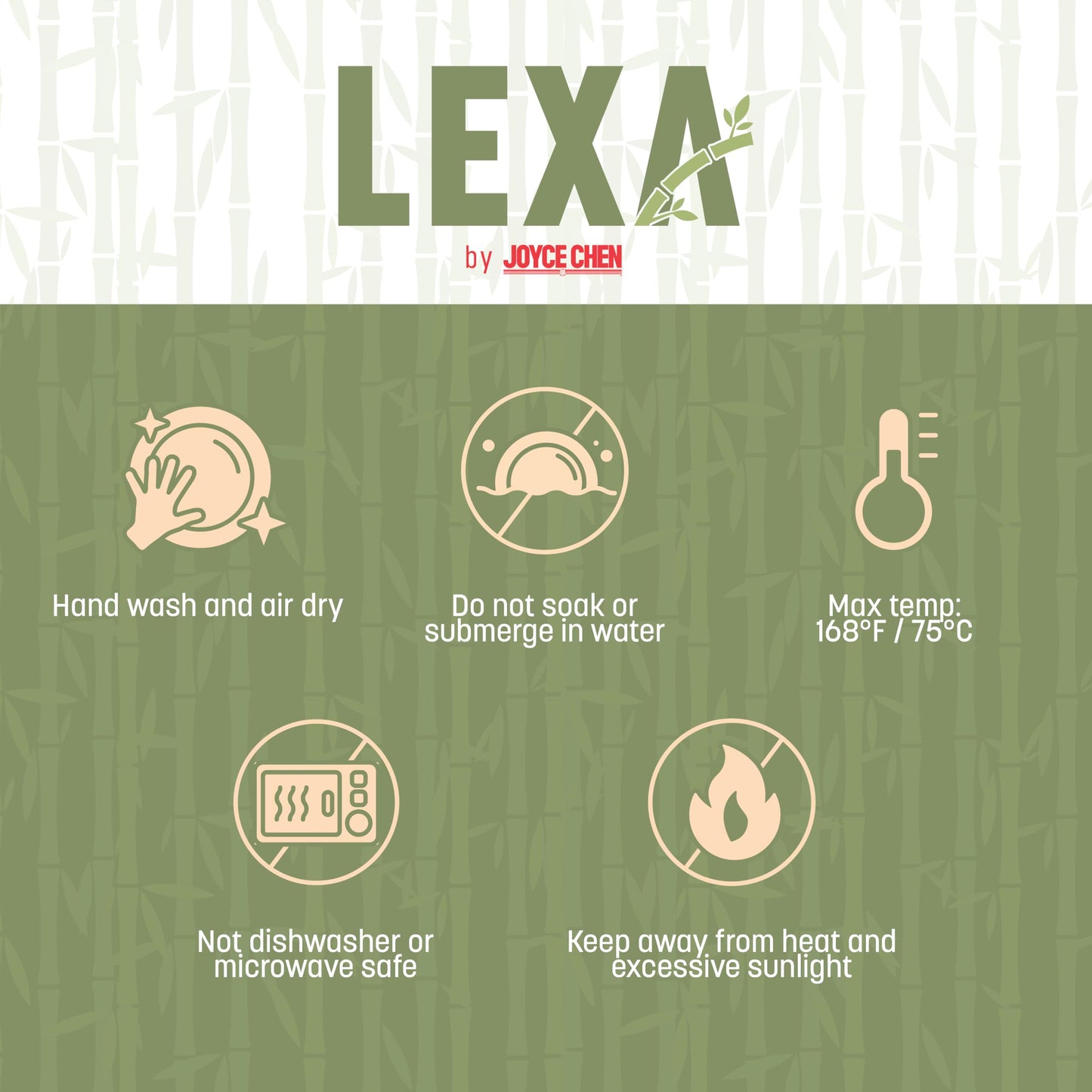 LEXA 12" Handmade White Bamboo Wooden Fruit Bowl for Kitchen Counter - 130 oz Lightweight Large Bamboo Wood Salad Bowl