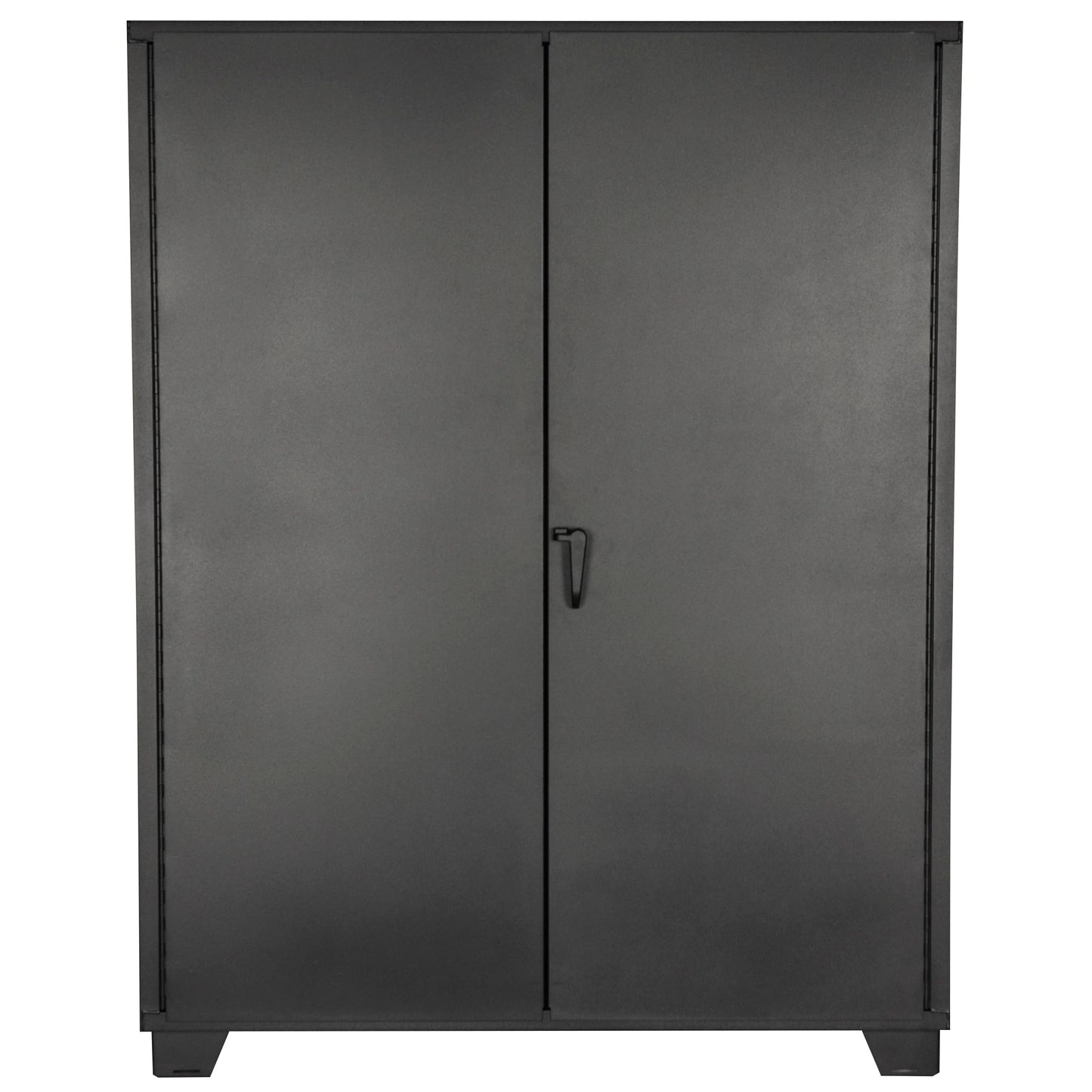 Jamco Tool Storage Cabinets with Bin Mounts, Model DE, Includes 230 Bins, 60-Inch W x 24-Inch D x 78-Inch H, Red Bins