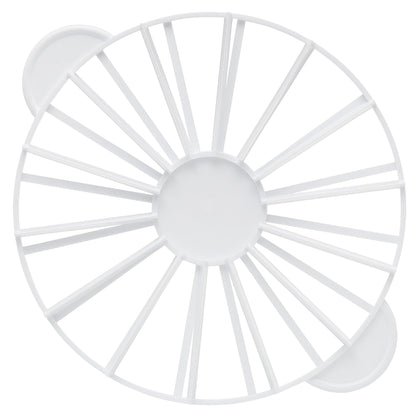 Ateco 1328 Cake Portion Marker, 14 or 16 Slices, Works for Cakes Up To 16-Inches Diameter, White