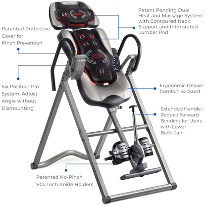 Innova ITM6000 Advanced Heat and Massage Therapeutic Inversion Table