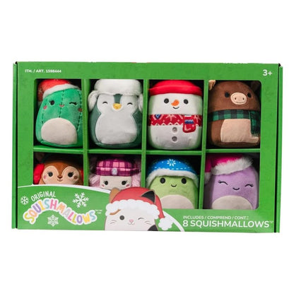 Squishmallows 4-inch Ornament Plush 8-Pack Assorted (Winter)