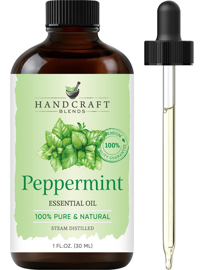 Handcraft Blends Lavender Essential Oil – Huge 4 Fl Oz – 100% Pure and Natural – Premium Grade Essential Oil for Diffuser and Aromatherapy, Skin, Massage, Candle and Soap Making Fragrance