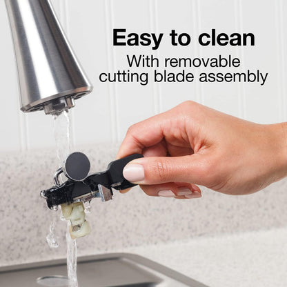 Proctor Silex SureCut Electric Automatic Can Opener for Kitchen with Stainless Steel Blade, Twist-off Easy-Clean Lever, Cord Storage, Extra Tall, Silver (75225)