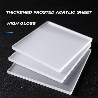 20pcs 11.81" x 15.75" Clear Acrylic/Plexiglass Sheet 12mm Thick, Plastic Sheet Transparent Board Panel for Glass, DIY Project,Picture Frame, Paintings, Art Craft
