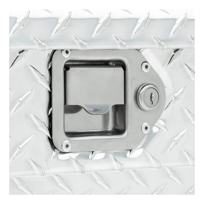UWS EC20261 48-Inch Heavy-Wall Aluminum Cargo Carrier Box, RigidCore Lid,Silver