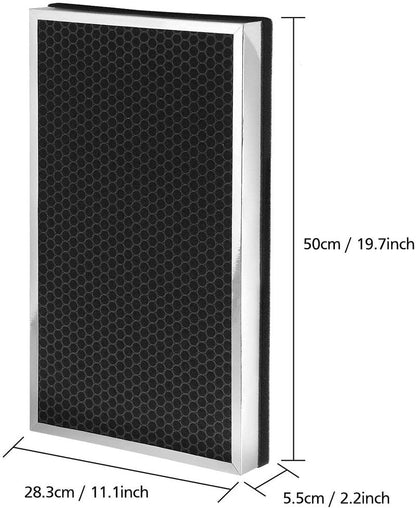 112 Replacement Filter for MA Series 112 V2.0 Air Purifier for Pollen, Wildfire Smoke, 3-in-1 HEPA Activated Carbon Filter, 2 Set