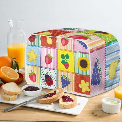 Pink Peony Toaster Cover, 2 Slice Washable & Waterproof Small Appliance Cover for Kitchen, Gift for Women