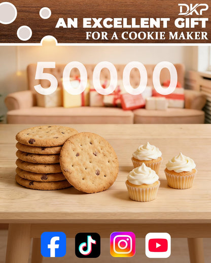 Ultimate Cookie Decorating Supplies Kit in Gift Box | 4 Turntables, 8 Mesh Mats, 32 Tips & 100 Bags | Professional Sugar Cookie Decorating Set with Tools for Beginners & Experts
