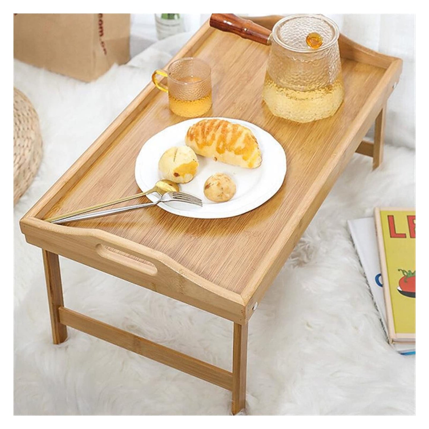Rectangle Solid Wooden Dining Table Outdoor Picnic Decoration Kitchen Table Small Modern Bedroom Folding Table Camping Accessories