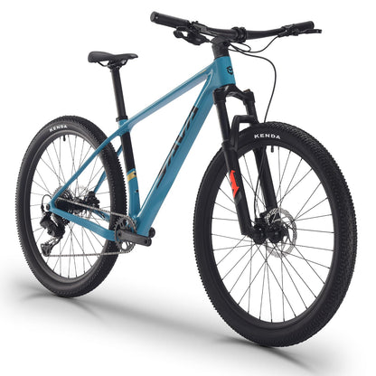 SAVADECK Carbon Fiber MTB with U6000 10 Speed Shift Groupset, Hydraulic Disc Brake with MT200 Break System (Gulf Blue, 27.5 * 19)