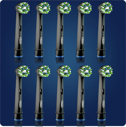 Oral B Cross Action Electric Toothbrush Replacement Brush Heads Refill, 4Count