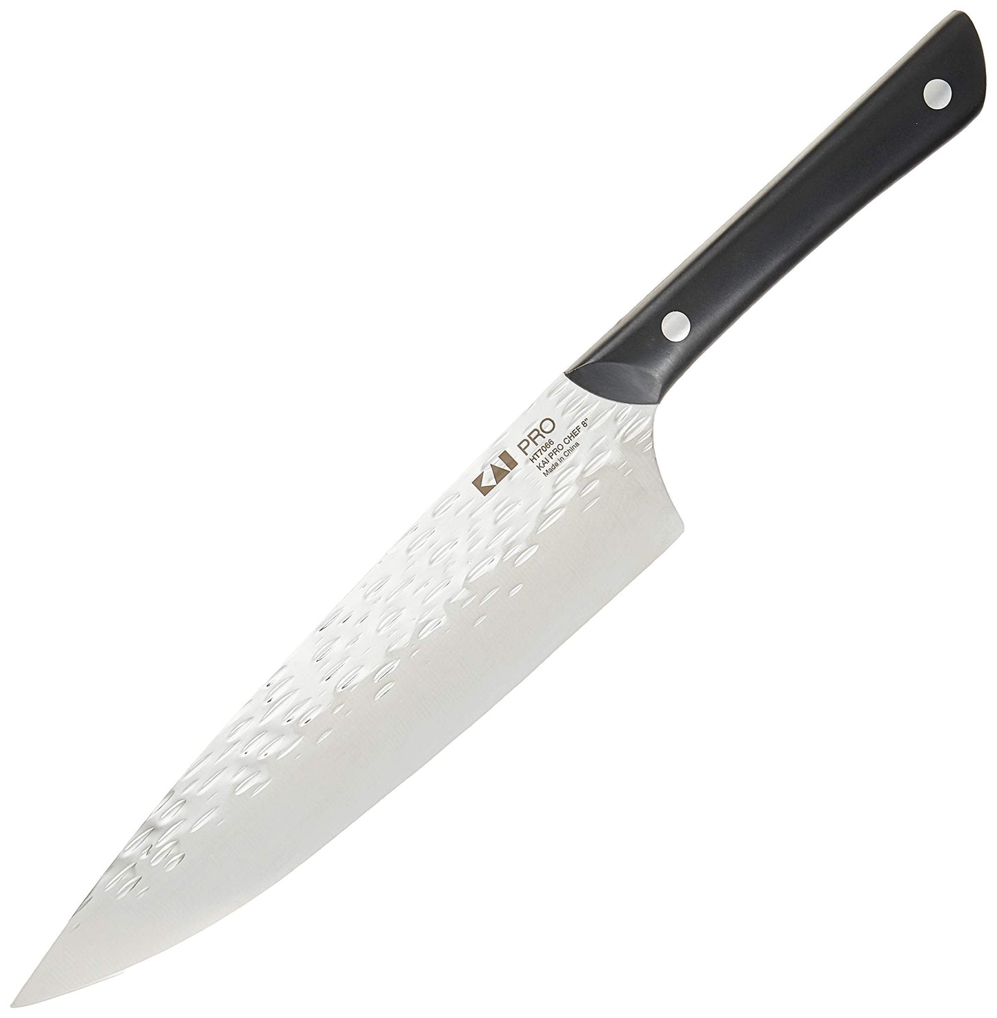 Kai PRO 6" Chef’s Knife, Hand Sharpened Kitchen Knife for Professional and Home Chefs, Japanese AUS6M Stainless Steel Blade, Full-Tang POM Handle, NSF Certified
