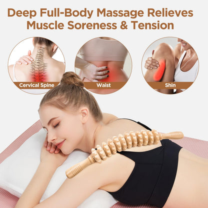 Muscle Roller, Massage Roller Stick for Athletes, Help Reducing Muscle Soreness Cramping Tightness Leg Arms Back Calves Muscle Massager