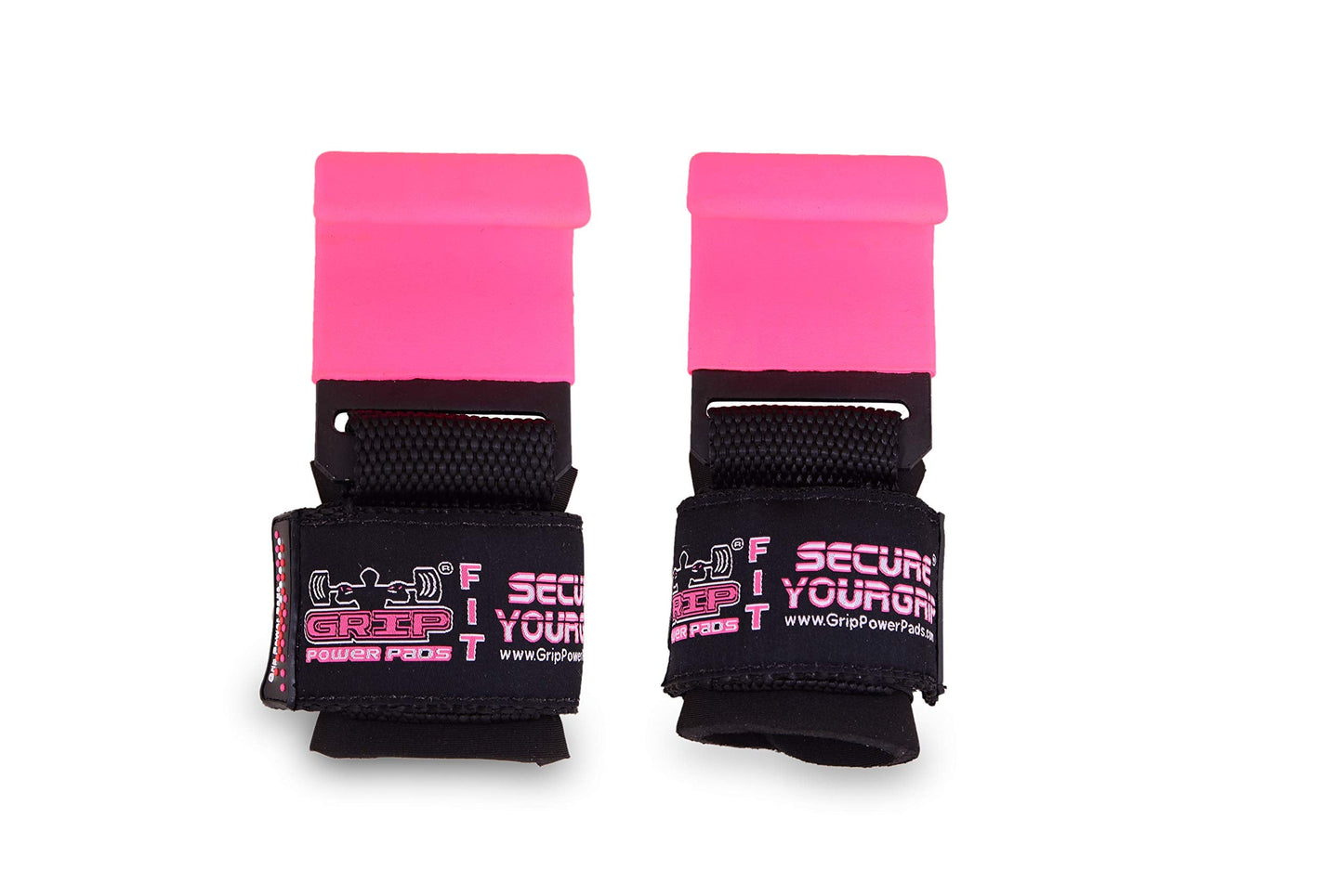Weight Lifting Hooks Heavy Duty Lifting Wrist Straps Pull Ups Deadlift Straps Power Lifting Grips Padded Workout Straps for Weightlifting Gym Gloves for Men & Women Premium Workout Equipment