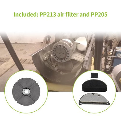 Huarntwo PP205 5/8" Rotor Kit & PP213 air filter for Air Heater HA3005 KFA1022 HA3014 710221010