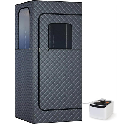 YXKJZHF Portable Steam Sauna, Indoor Sauna Tent for Home Spa Relaxation Boost Health and Recovery, with 2.6L 1000W Steamer