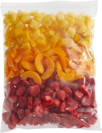 Juvale Freezer Bags - 2 Gallon, 17 x 13 in, Clear, 120 Pack - Reusable Resealable Plastic Food Storage Bags for Kitchen & Home Organization