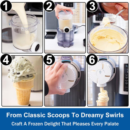 4 pack NC700 Creami Pints and Lids for Ninja Swirl, Creamy Icecream Containers Cups Jars Tubs Canisters Smoothie Pot