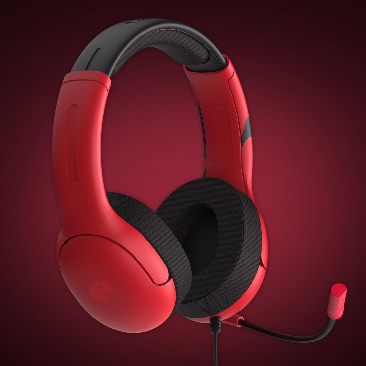 PDP Gaming Xbox Series X|S Red Bundle: REMATCH Wired Gamepad Controller & AIRLITE Wired Headset with Mic, Licensed Xbox One Gamepad, Customizable Joysticks/Triggers in App, Windows PC, Red and Black
