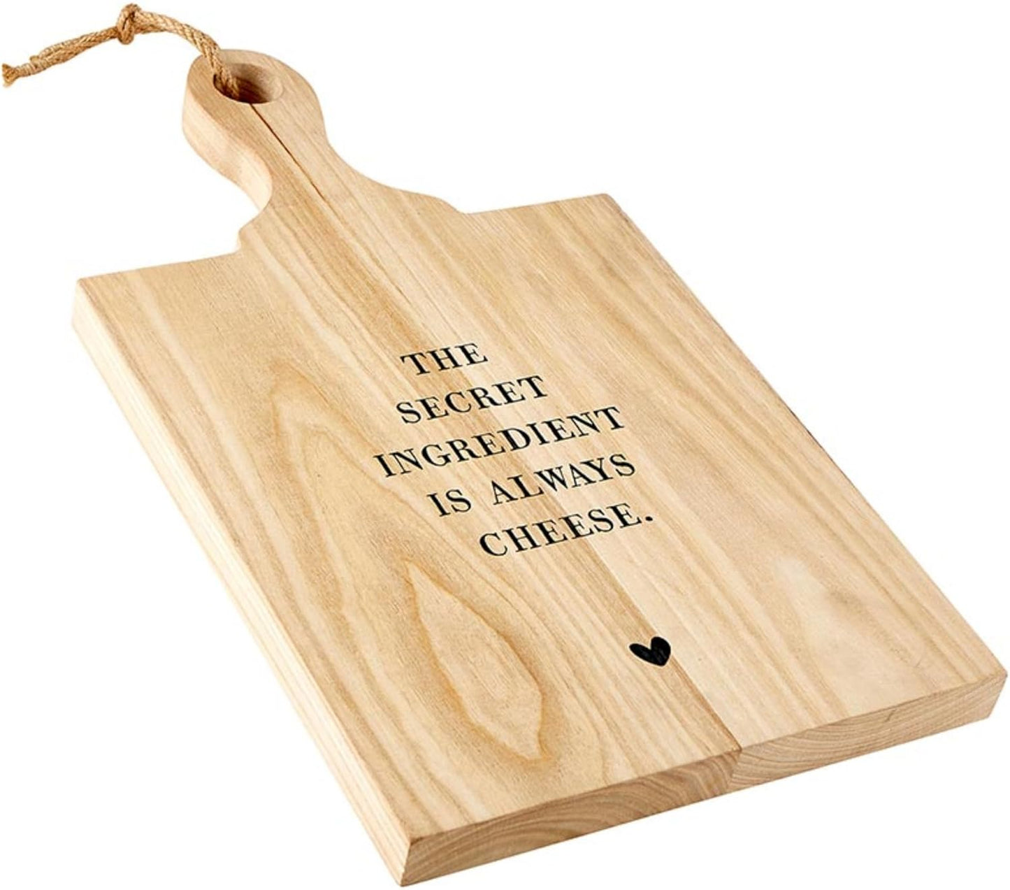 Santa Barbara Design Studio Paulownia Wood Charcuterie Board, Cheese Board, 17.5" L x 10" W x 1" H