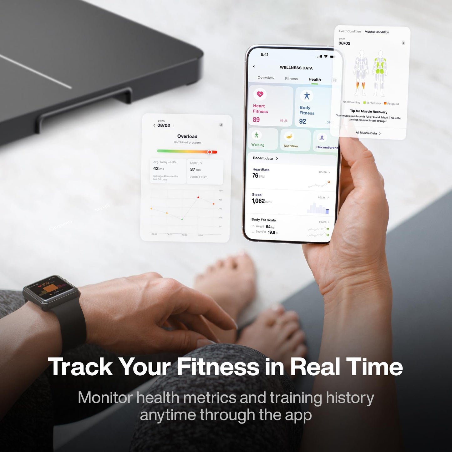 Gym Monster 2S, 2025 New Enhanced, Multi-Functional Home Machine for Full Body Strength Training, 260Lbs Digital Weight System, Smart AI-Powered, All-in-one Workout Station, Squat Rack