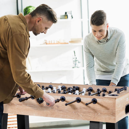 VEVOR Foosball Table, 55 inch Standard Size Table, Indoor Full-Size Foosball Tables, Includes Durable Soccer Set, for Home, Family, Game Room