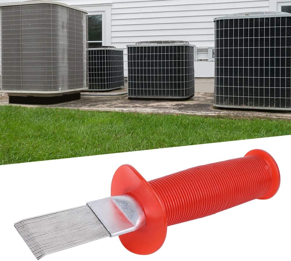 Air Conditioner Fin Tool, Stainless Steel Coil Comb Cleaner Brush for Repairing Equipment