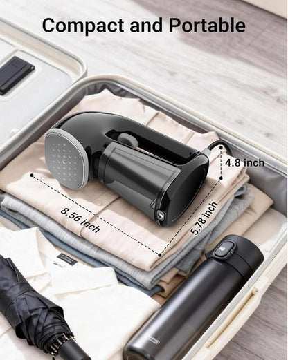 Bear Steamer Handheld Garment Steamer - 1500W Fast Heat-Up Fabric Wrinkle Remover | 240ml Tank, Portable for Home & Travel