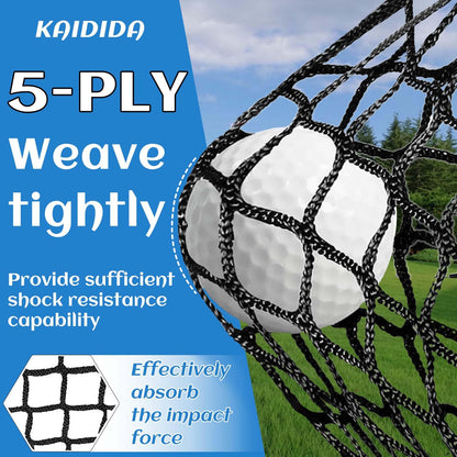 KAIDIDA Golf Practice Net: 10x8ft Heavy Duty for Yard Driving Garage Home Use Adults Golfers with Ball Tee Turf Mat Cap