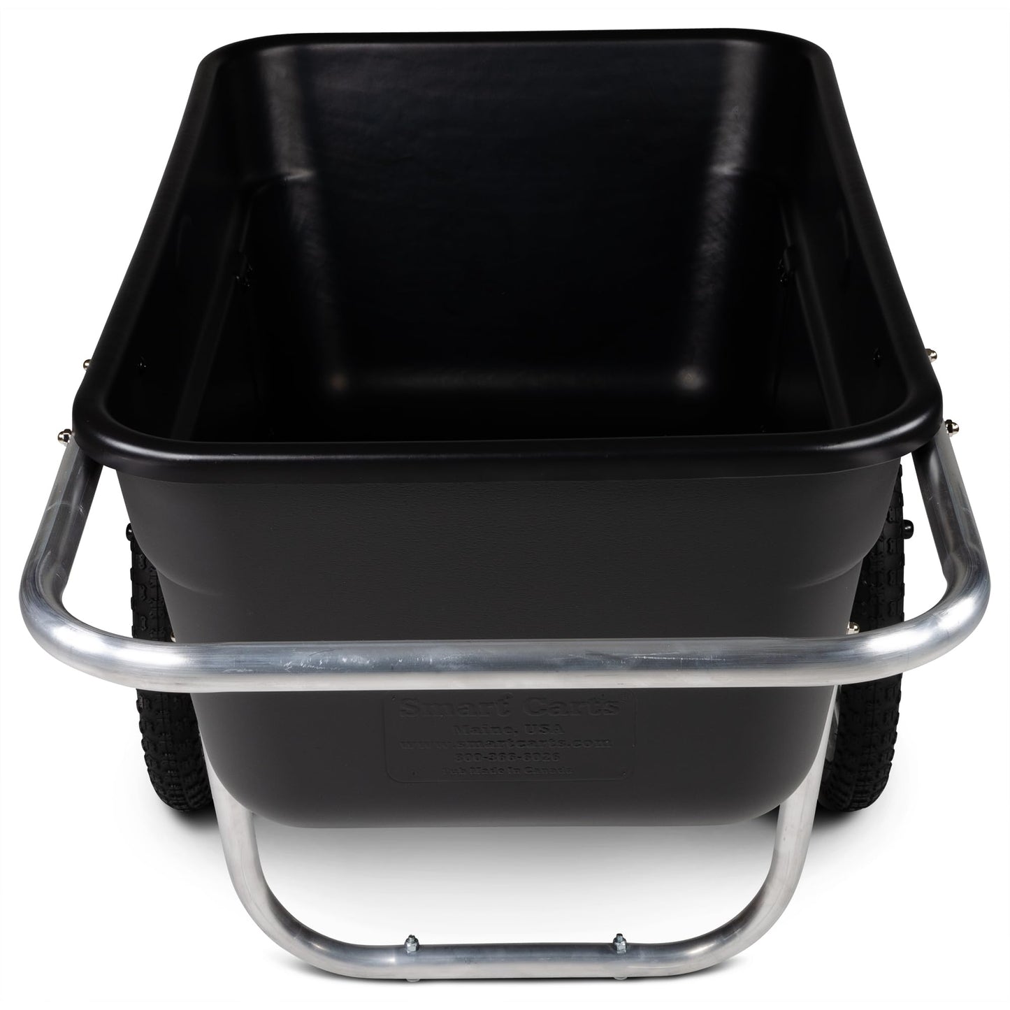 Smart Carts Premium Yard Cart - Strong, Lightweight, and Perfectly Balanced (20" Air Filled Wheels)