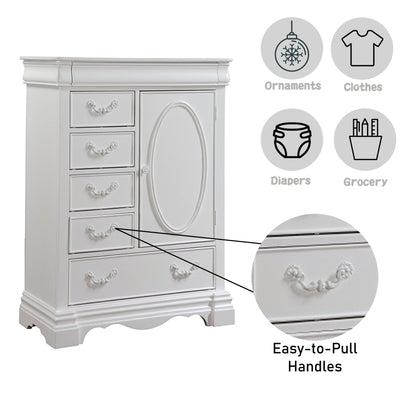 ACME Furniture chests of drawer, One Size, White