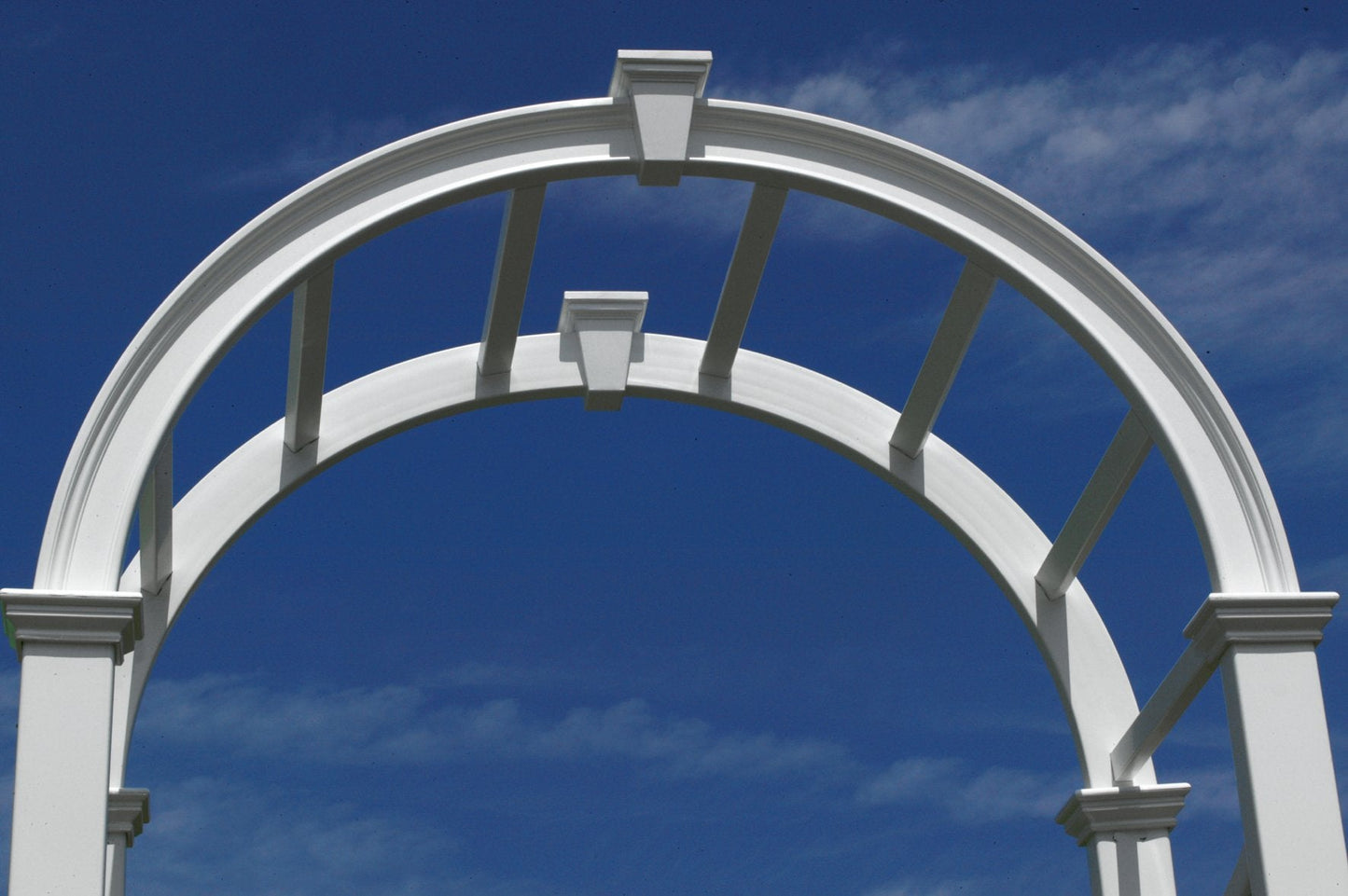 Vienna 49"W x 91"H Vinyl Arbor