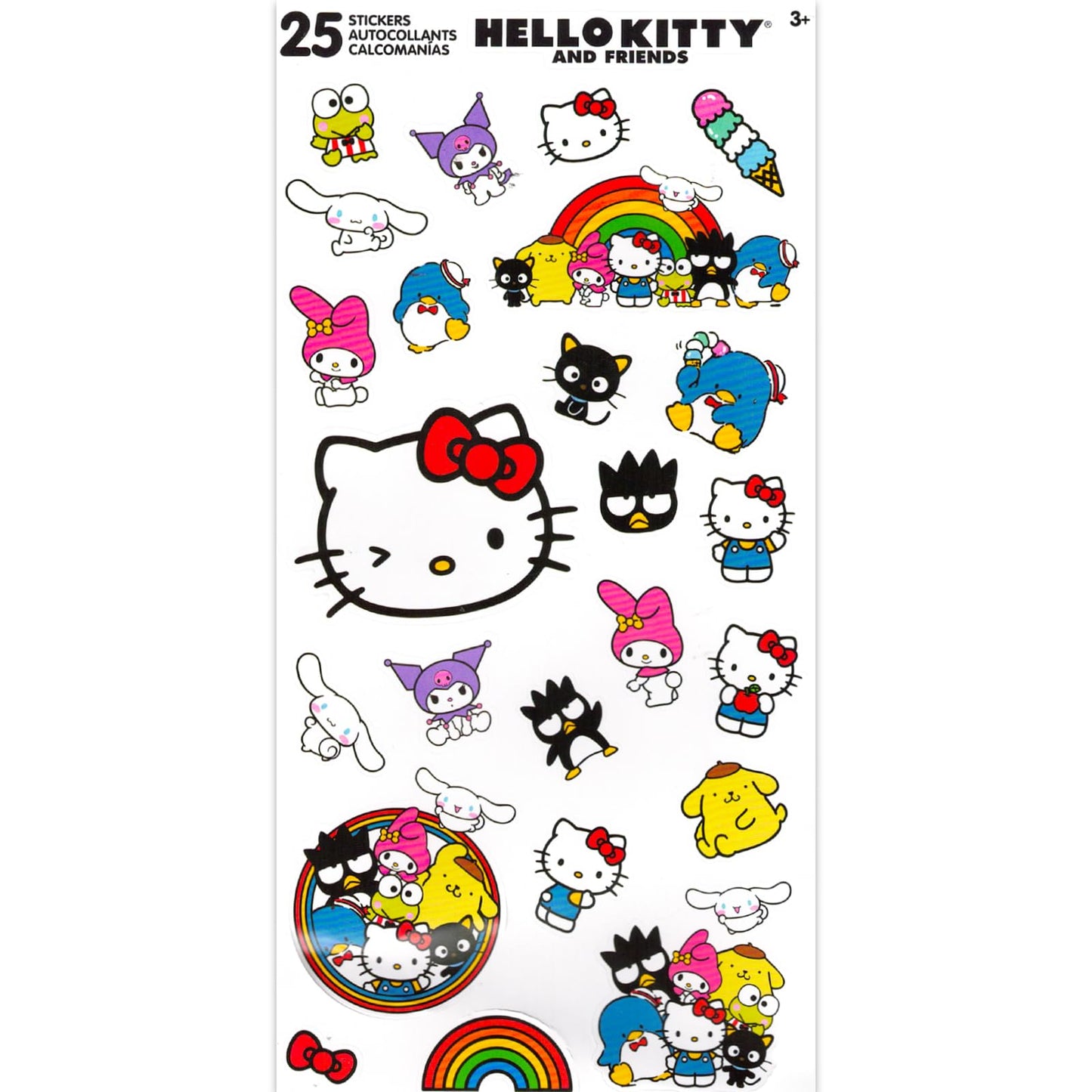 Hello Kitty Fleece Blanket and Cinch Bag Set - Bundle with Soft Blanket Plus Cinch Bag, Stickers, More for Kids, Adults, Children | Cozy Hello Kitty Fleece Blanket 50" x 70”