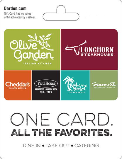 Darden Restaurants Gift Card