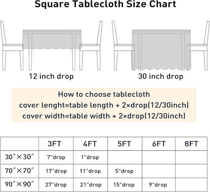 PartyDelight Silver Sequin Tablecloth Overlay 50 X 50 Inch for Wedding, Party, Birthday, Bridal, Baby Shower Decorations