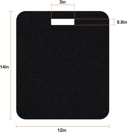 Heat Resistant Mat for Air Fryer With Sliding Function, 2 Pcs 12 * 14 in Pad Caddy Countertop Protector for Cosori, Ninja